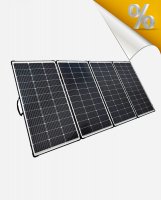 % Foldable Solar panel