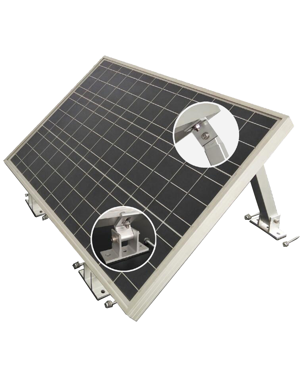 enjoysolar Master aluminium bracket ES-AHV-02 with solar module