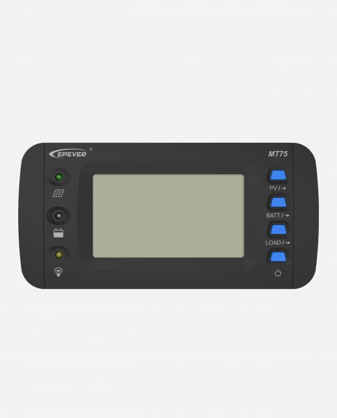 EPEVER® MT75 Fernbedienung für EPEVER Laderegler und Wechselrichter, LCD Display