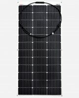 enjoy solar ® ETFE Marine Semiflexibles Solarmodul 166*166mm 9 Busbars PERC Zellen, 110W /12V