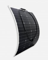 enjoy solar ® ETFE Marine Semiflexibles Solarmodul 166*166mm 9 Busbars PERC Zellen, 150W /12V