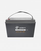 SolarV® Lithium Batterie LiFePO4 BMS integriert 12,8V...