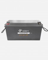 SolarV® Lithium Battery LiFePO4 BMS integrated 25,6V...