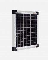 enjoysolar® Monocrystalline Solar panel 10W 12V+ 2-core solar cable 1m*1mm²