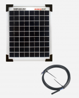 enjoysolar® Polycrystalline Solar panel 5W 12V+2 core...