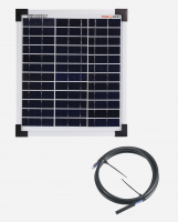 enjoysolar® Polycrystalline Solar panel 10W 12V+2...