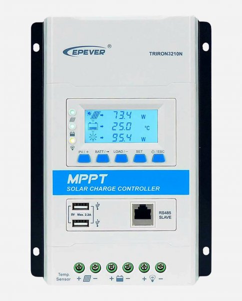 EPEVER®Triron N Serien MPPT Solar Charge Controller, 10A-40A, 100V-150V, 12V/24VDC