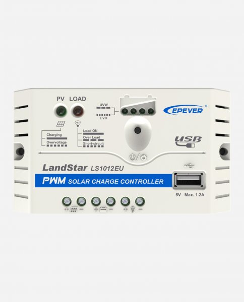 EPEVER®PWM Solar Charge Controller LS-EU Series | 5A/10A, 30V; 12VDC