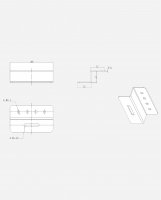 enjoysolar® 4 pieces aluminum solar modules Z-Bracket mounting kits