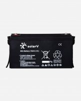 solarV® GEL Batterie 150Ah 12V - (0% Mwst)