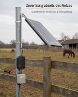 enjoy solar® Alu Masthalterung für Einzelpanel 100-670mm inkl.aller Schrauben und Muttern - (0% Mwst)