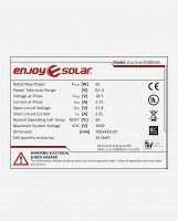 enjoysolar® Monokristallin 9BB 50W/12V - (0% Mwst)