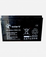 SolarV®GEL Batterie 100Ah 12V  B-Ware - (0% Mwst)