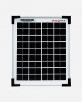 enjoysolar® Monokristallines Solarmodul  5W 12V + 2-adriges Solarkabel 1m*1mm² - (0% Mwst)