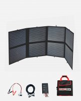 enjoysolar® foldable Solar case monocrystalline panel 80W/120W/200W - (0% Mwst)