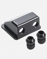 enjoysolar&reg; ABS Solar Double Cable Entry Gland, black