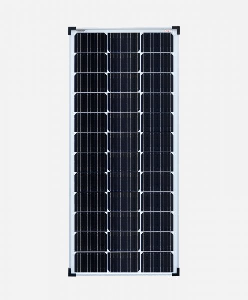 enjoysolar® Monocrystalline Solar panel 100W 12V single pack - 0% VAT