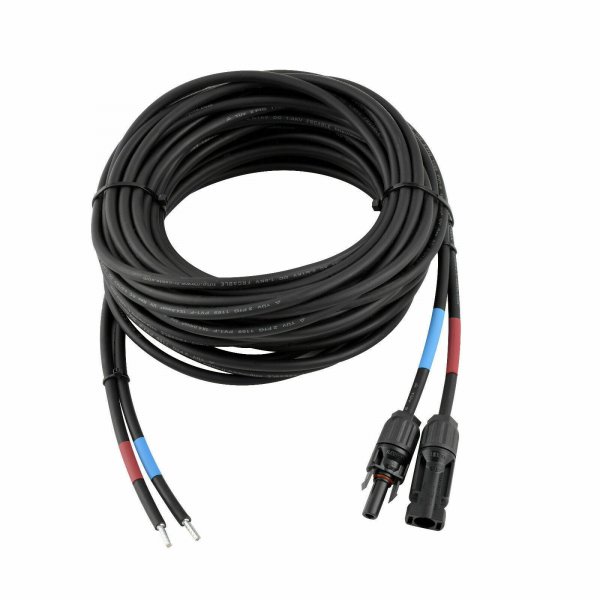 enjoysolar&reg; Profi Solarkabel 4mm&sup2; mit Solarsteckern f&uuml;r Solarpanel und Laderegler