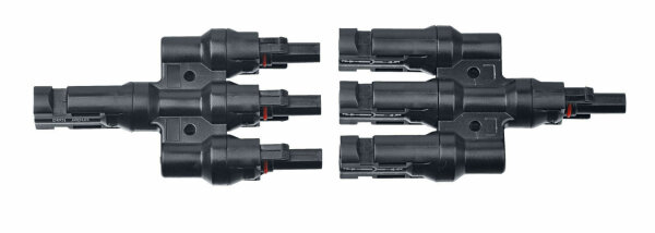 enjoy solar&reg;Solar Stecker 3 Fach  f&uuml;r  4,0mm&sup2;/6mm&sup2;  - (0% Mwst)