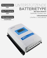 EPEVER®XTRA N G3 MPPT Solar Laderegler, 10A,100V