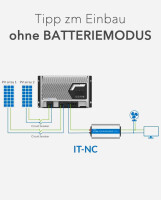 EPEVER&reg; IT-NC G3 MPPT-Laderegler &ndash; 80A, 12/24/48VDC - (0% Mwst)