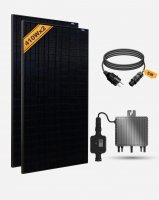 Deye® Mikrowechselrichter und Luxen® Solarmodul 410W*2