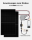 Balcony PV Anlage Deye® SUN80G3-EU-Q0 + Luxen® 410W Solarpanel + 5m Cable Betteri® to Schuko Socket + Powerway® Alu PV bracket black adjustable