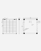 enjoysolar® Monokristallines Solarmodul 20W 12V