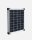 enjoysolar® Monokristallines Solarmodul 20W 12V + 2-adriges Solarkabel 1m*1mm²
