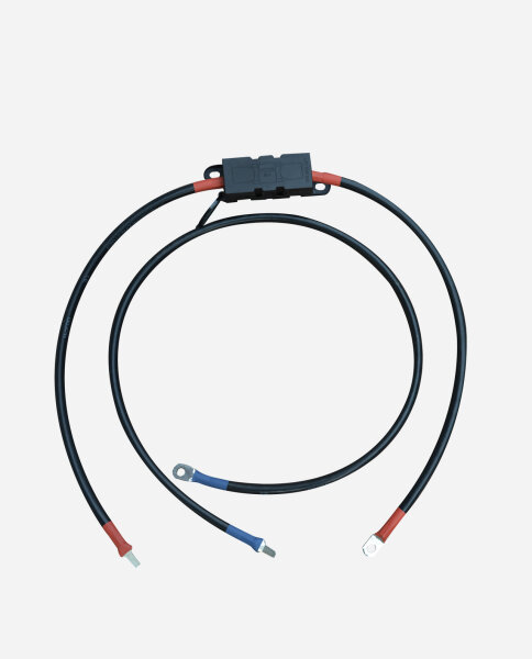 enjoy solar&reg; 35mm&sup2; 1m Battery Cable with High-Current Fuse Holder, Charge Controller to Battery (100A)
