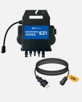 APsystems® Mikrowechselrichter EZ1-M inkl. integrierter WLAN & Bluetooth + 5m Netzanschlusskabel