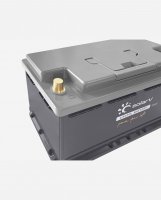 SolarV® Lithium Batterie LiFePO4 Batterien 12,8V 100Ah - BMS integriert (Version 2.0)