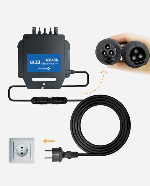APsystems EZ1-M 800 Watt Mikrowechselrichter – Mi Produktbild-Vorschau 3