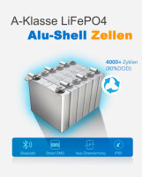 EPEVER&reg; Lithium Battery LiFePO4 Batteries 25,6V 205Ah &ndash; integrated BMS, Self-heating function under 0&deg;C, A-Grade LiFePO4-Cells
