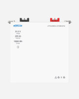 EPEVER&reg; Lithium Battery LiFePO4 Batteries 51.2V 205Ah &ndash; integrated BMS, A-Grade LiFePO4-Cells, Rack-mountable