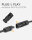 HISkon&reg; 4mm&sup2; Verl&auml;ngerungskabel MC4 auf MC4 Stecker 3m