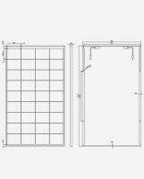 enjoy solar® Bifacial PERC Monocrystalline Solar Panel  210W 12V