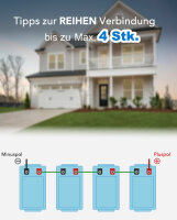 EPEVER&reg; Lithium Batterie LiFePO4 Batterien 12,8V 205Ah &ndash; integrierte BMS, Selbstheizung unter 0&deg;C, A-Klasse LiFePO4-Zellen  - (0% Mwst)