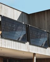 BKW Set _APsystems  EZ1-M 800W + Skyworth 450W*2  + senkrechte Balkon PV Halterung*2 - (0% MwSt)