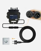 BKW Set _APsystems  EZ1-M 800W + Skyworth 450W*2  + verstellbare Balkon PV Halterung*2 - (0% MwSt)