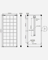 enjoy solar&reg; Monokristallin Solar Modul 100W/12V Full Black Edition - (0% MwSt.)