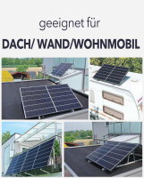 enjoy solar&reg; Adjustable Aluminium Triangle Bracket (22&deg;&ndash;40&deg; Inclination) for Solar Panel Installation (including nuts and bolts)