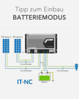 EPEVER&reg; IT-NC G3 MPPT-Laderegler &ndash; 50A,60A,75A, 80A,100A 12/24/48VDC