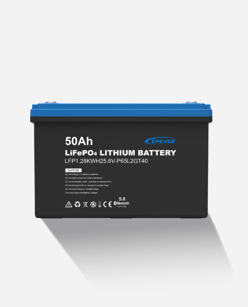 EPEVER&reg; LiFePO4 Battery LFP1.28KWH25.6V-P65L3_25.6V/50Ah
