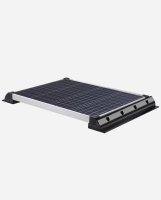 enjoy solar® ABS Solar panel side mounting brackets 680mm black (including nuts and bolts)