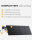 Sunshare Ray&reg; 800W Balkonkraftwerk &ndash; Komplettset mit Mikrowechselrichter, 4*200W Solarmodulen, 10m AC-Netzkabel & 4*Halterung f&uuml;r Betonbalkon (schwarz) - (0% MwSt.)
