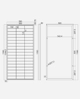 enjoy solar® Monokristallines Solarmodul HPBC Back-Contact-Technologie, 150W 24V