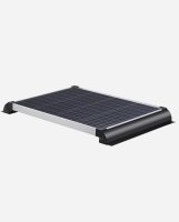enjoysolar® aluminum solar panel brackets with pre-drilled holes for caravans 770mm black