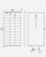enjoy solar&reg; Monokristallines Solarpanel &ndash; HPBC-Technologie, 150W 12V  - (0% MwSt)