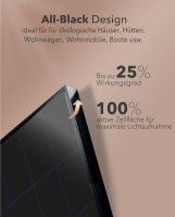 enjoy solar&reg; Monocrystalline Solar Panel &ndash; HPBC Technology, 200W 12V 9.99kg